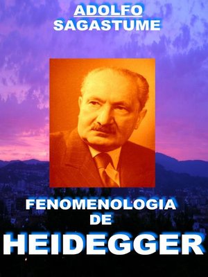 cover image of Fenomenologia de Heidegger